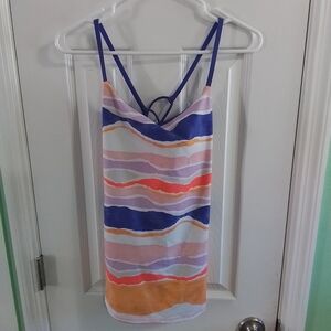 Lululemon Multicolor Strappy Tank Top